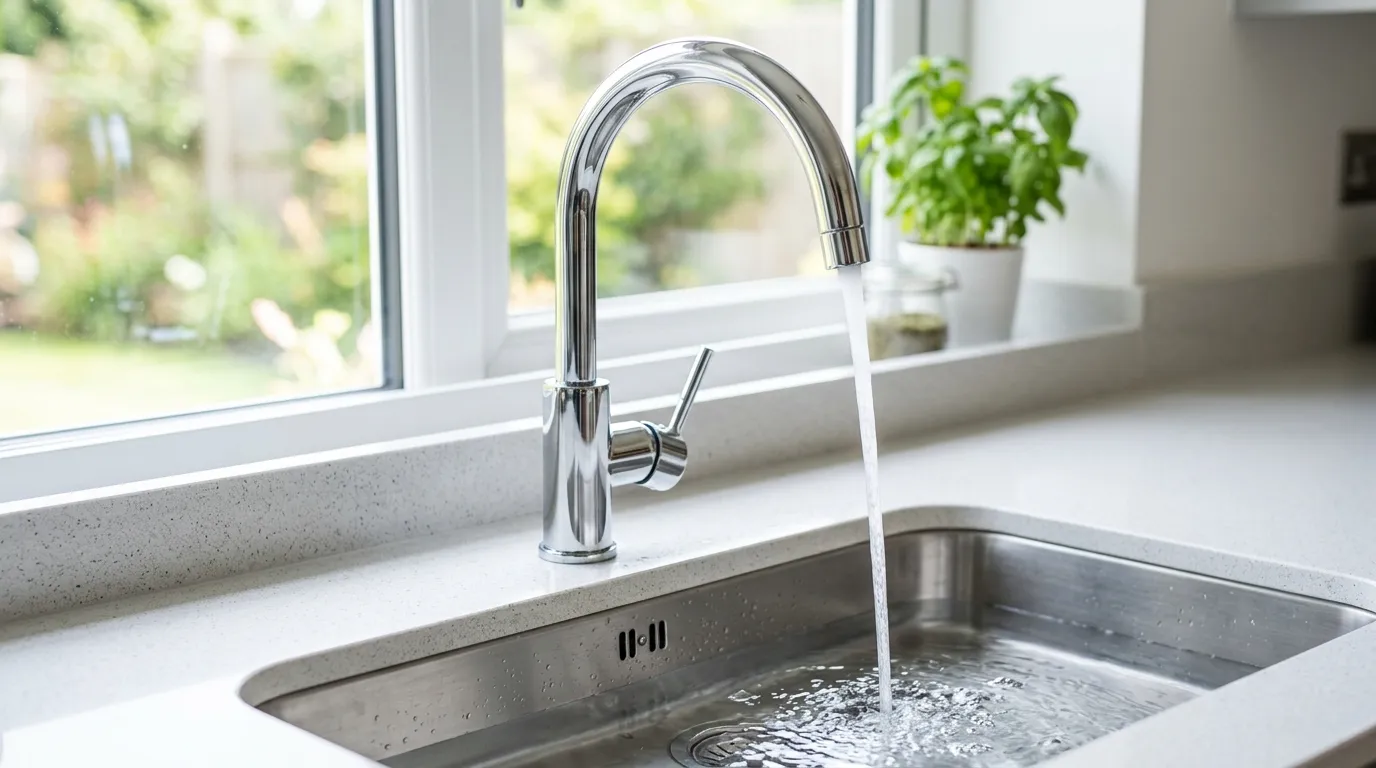 Local Plumbing Master Pros same day plumber fixing a faucet in Dyer, TN